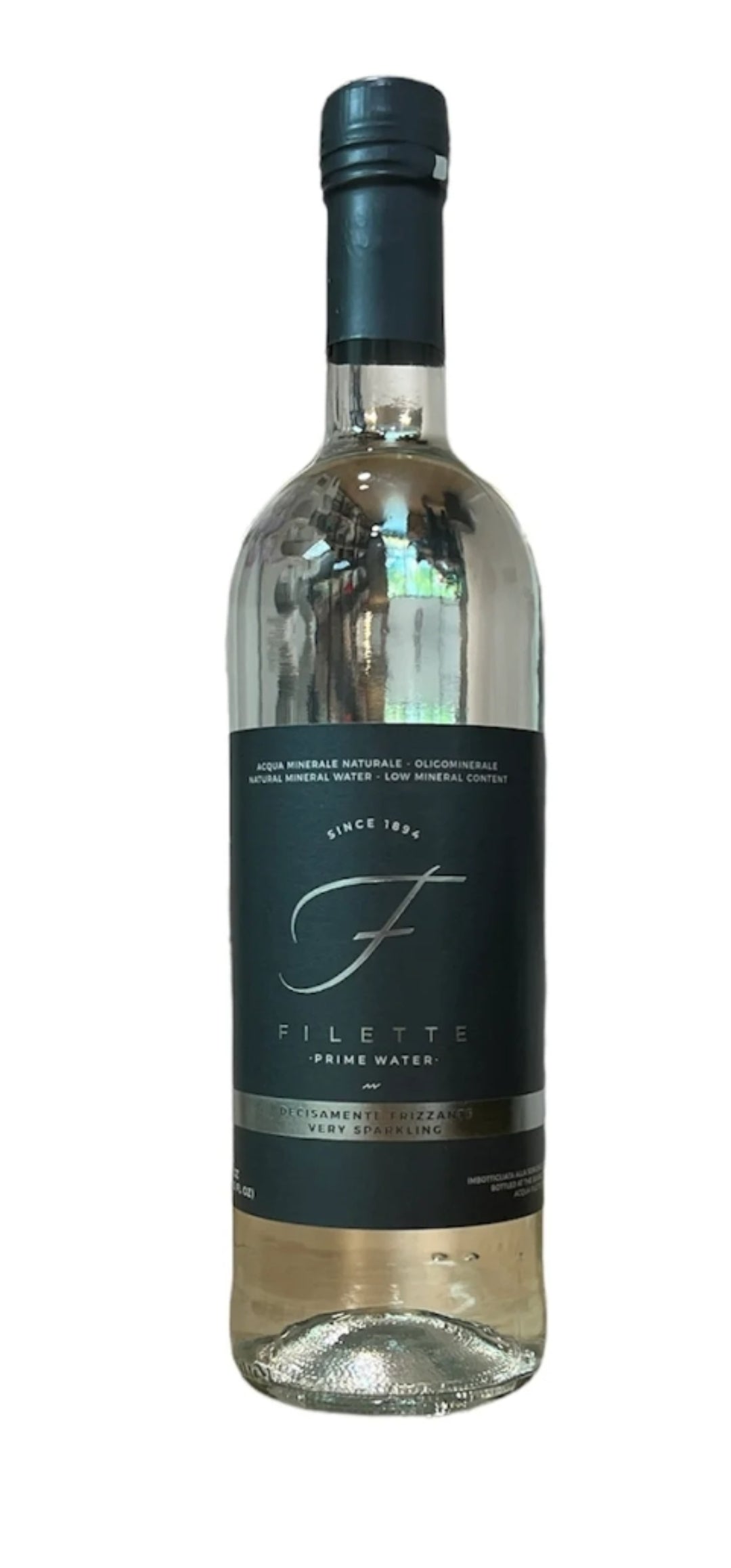 Filette Prime Water Bottle Glass case of 12 (750 Cl)