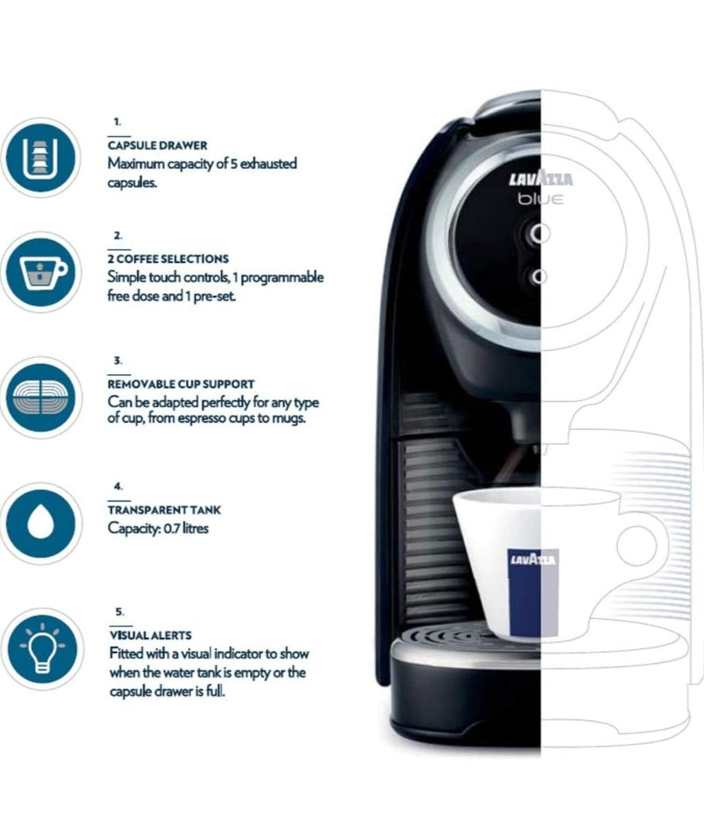 4 cases x 100 pod  Lavazza Cialda / Free Machine