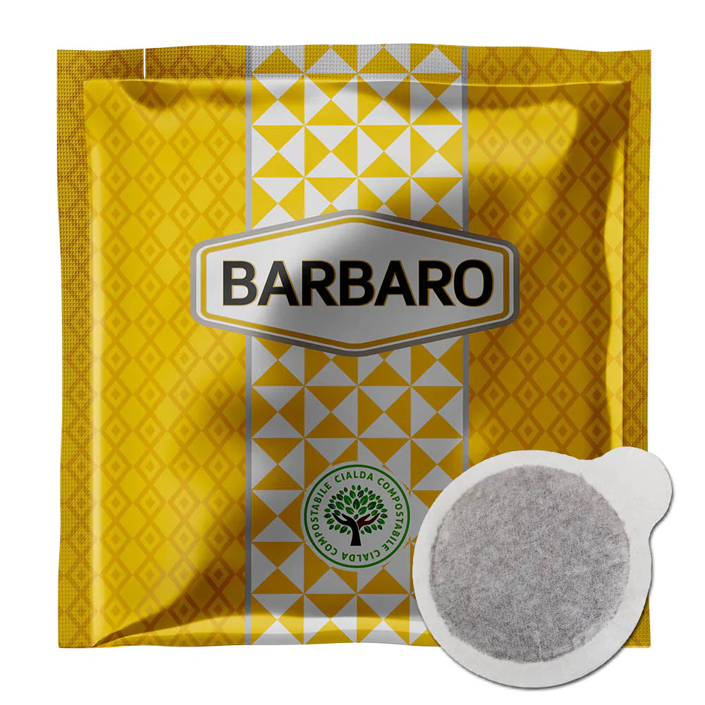Cialde Caffe Barbaro ESE 44 Blue / Red / Gold