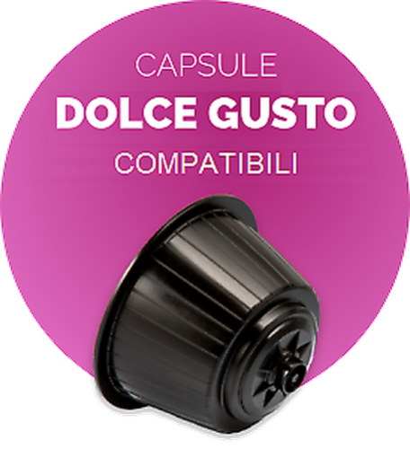 Caffe Barbaro Dolce Gusto Compatible Cortado Coffee Barbaro 100 Capsules 14Gr